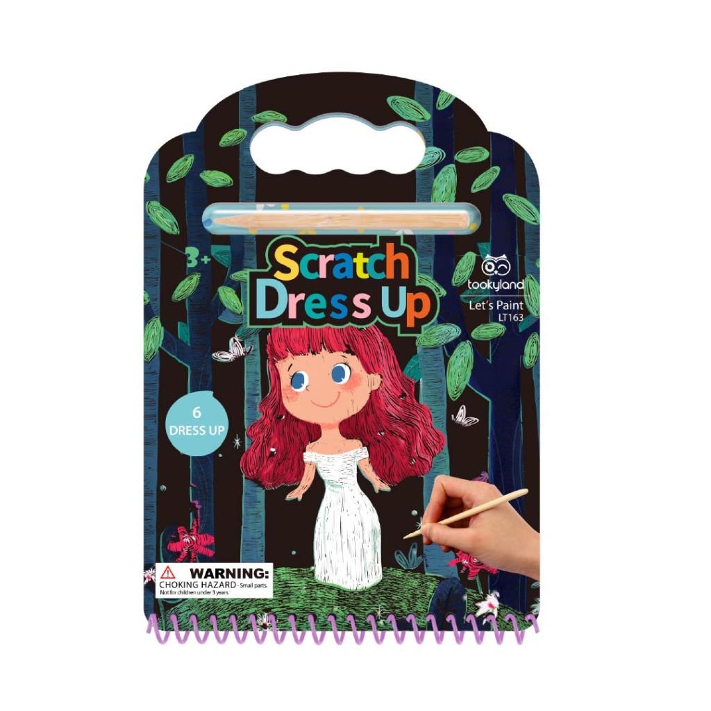 Tookyland Scratch Book-Dress Up